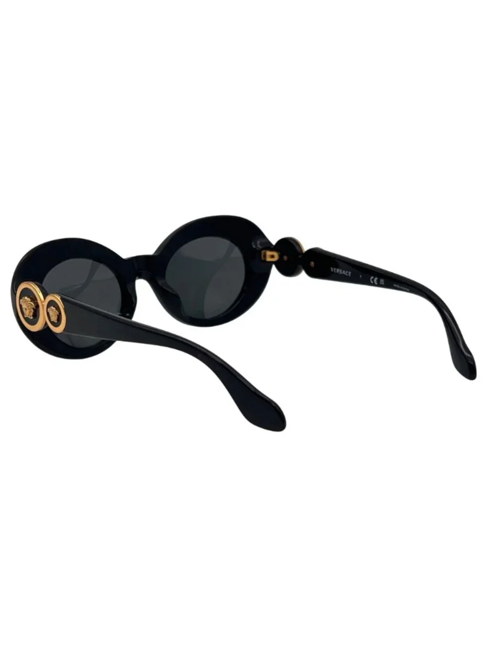 Versace VK4428U Medusa Black Oval Kids Sunglasses With Case & Cleaning Cloth